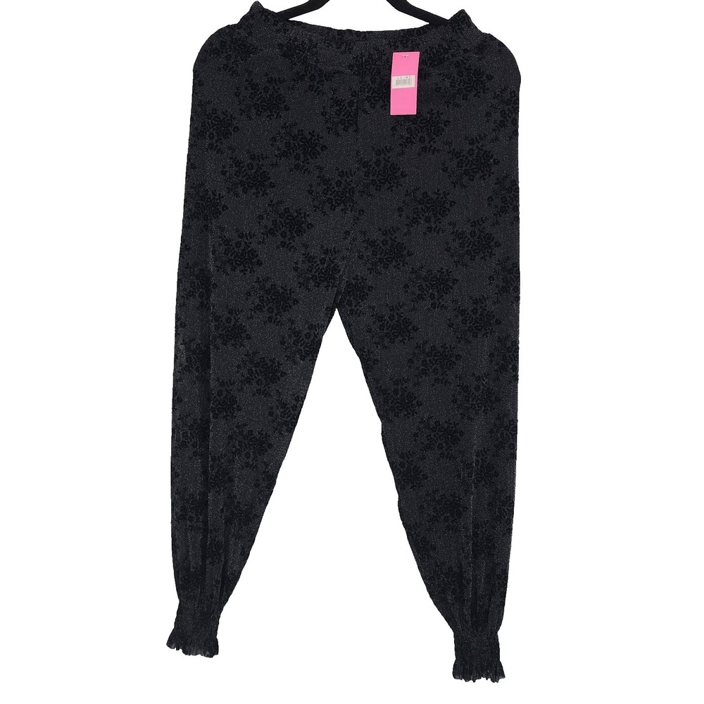 LEGGINGS PARK Sheer Pants Pull‎ On Womens One Size